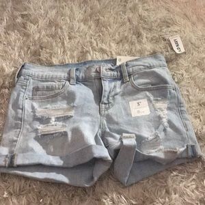 Jean shorts from old navy